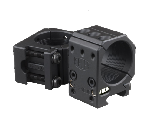 Тактические кольца SPUHR D34mm для установки на Picatinny, H25,4мм,без наклона (SR-4000) 